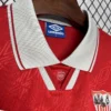 Camiseta Sevilla 1994-1995 Roja cuello camisa