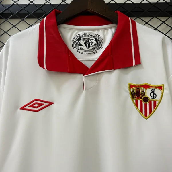 Camiseta Sevilla 2012-2013 Navas cuello