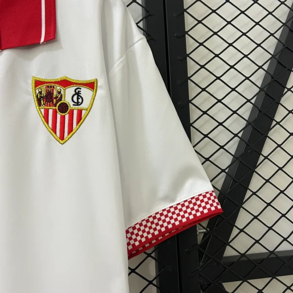 Camiseta Sevilla 2012-2013 Navas manga