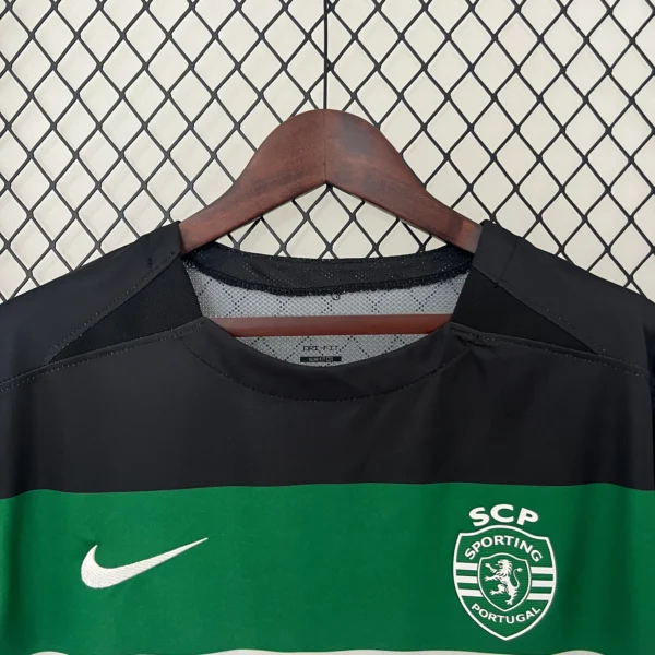 Camiseta Sporting Lisboa 2024-2025 Gyokeres cuello