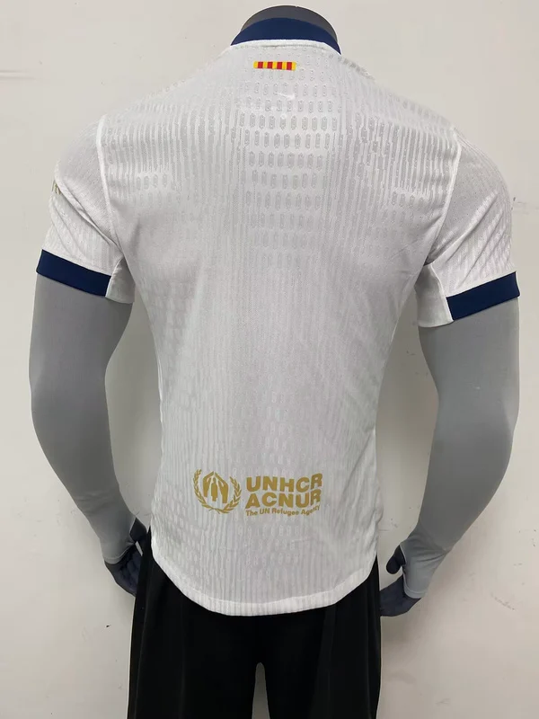 Camiseta Travis Scott blanca x FC Barcelona 2025-2026 dorsal