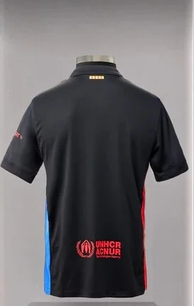 Camiseta Travis Scott negro FC Barcelona 2024-2025 dorsal