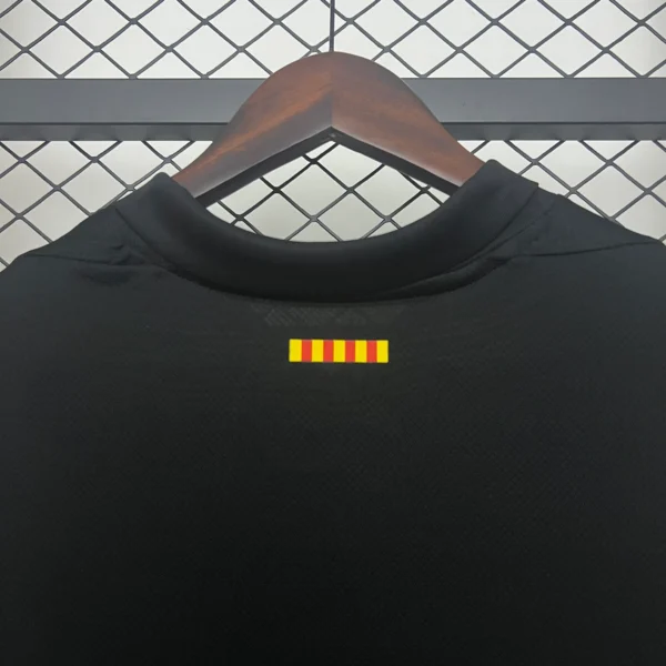 Camiseta Travis Scott x Barcelona Negro 2025-2026 segunda equipacion versión fan