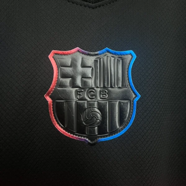 Camiseta Travis Scott x Barcelona Negro 2025-2026 escudo