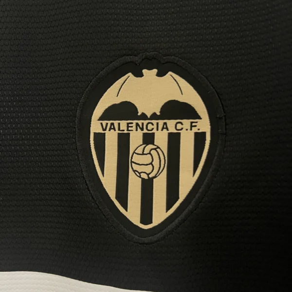 Camiseta Valencia CF 2024-2025 Negro escudo