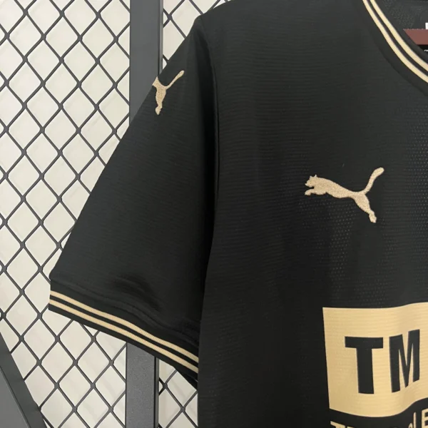 Camiseta Valencia CF 2024-2025 Negro manga