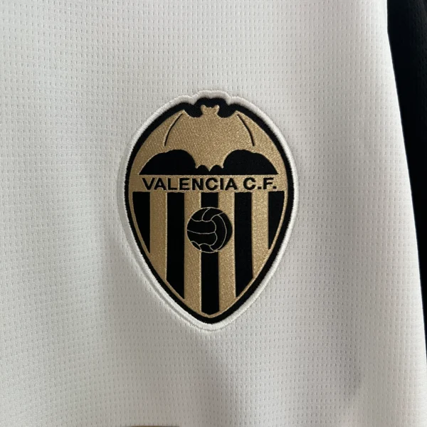 Camiseta Valencia CF 2024-2025 blanco escudo
