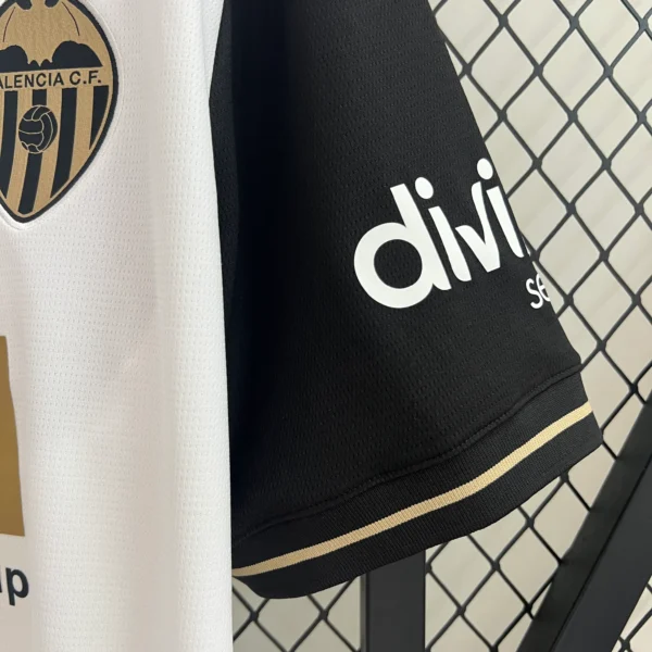 Camiseta Valencia CF 2024-2025 blanco manga