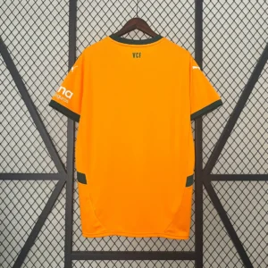 Camiseta Valencia CF 2024-2025 naranja dorsal