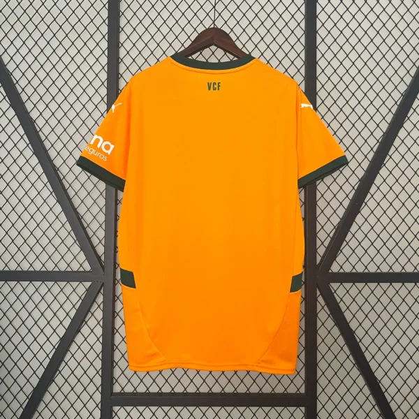 Camiseta Valencia CF 2024-2025 naranja dorsal