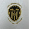 Camiseta Valencia CF blanca 2018-2019 escudo