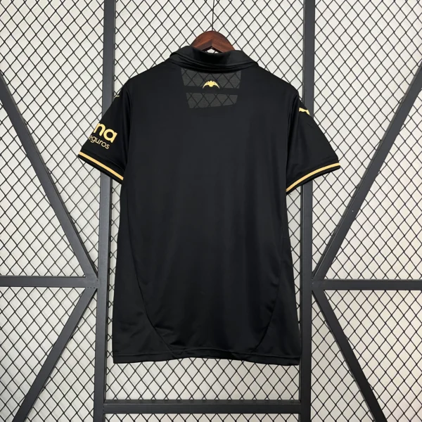 Camiseta del Valencia CF 2024-2025 negro dorsal