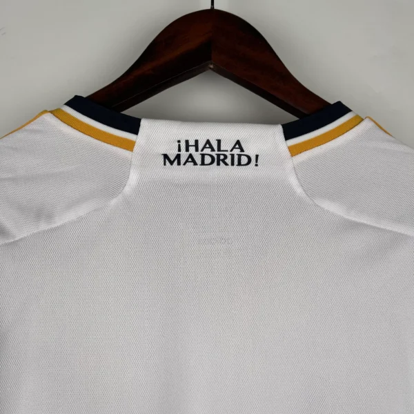 Camiseta real madrid 2023-2024 manga cuello posterior