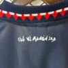 Camiseta retro Atletico Madrid Azul 1997-1998 cuello anterior
