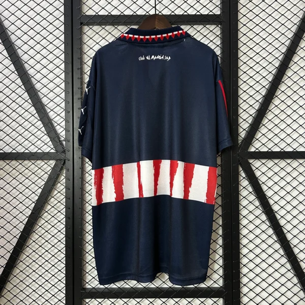 Camiseta retro Atletico Madrid Azul 1997-1998 dorsal