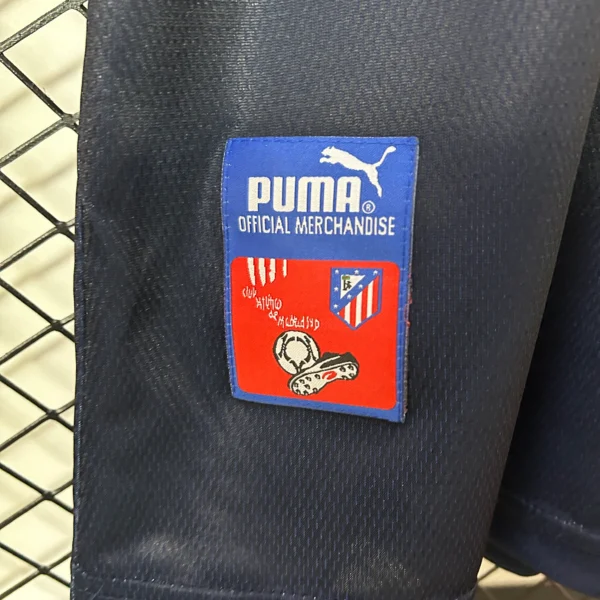 Camiseta retro Atletico Madrid Azul 1997-1998 original