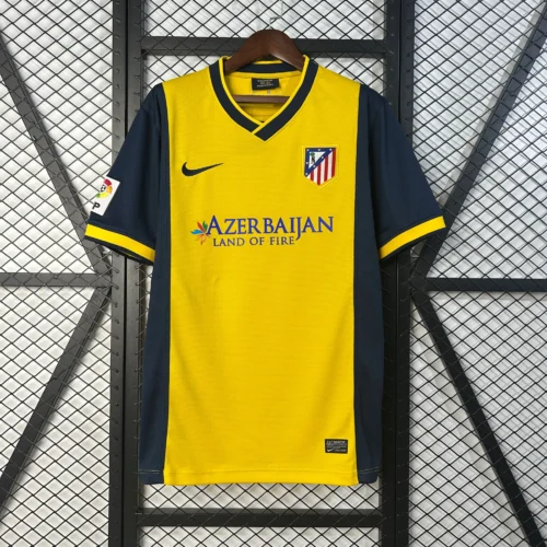 Camiseta retro Atletico Madrid amarillo 2013-2014