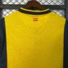 Camiseta retro Atletico Madrid amarillo 2013-2014 cuello anterior