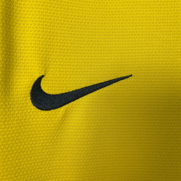 Camiseta retro Atletico Madrid amarillo 2013-2014 escudo