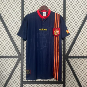 Camiseta retro España 1996 Azul
