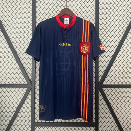 Camiseta retro España 1996 Azul