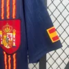 Camiseta retro España 1996 Azul escudo