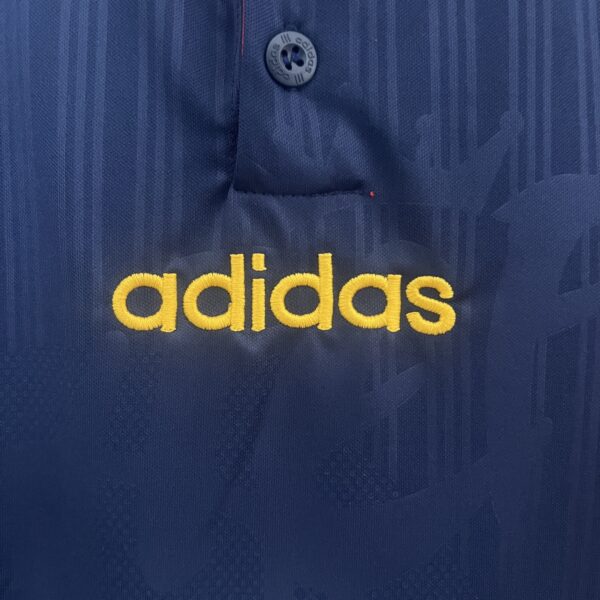 Camiseta retro España 1996 Azul logo