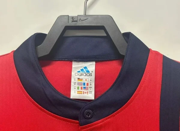 Camiseta retro España 1996 Sergi cuello