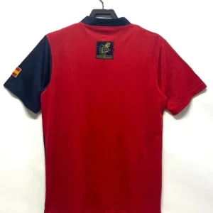 Camiseta retro España 1996 Sergi dorsal