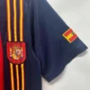 Camiseta retro España 1996 Sergi manga-1