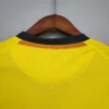 Camiseta retro FC Barcelona 2008-2009 Amarillo cuello anterior