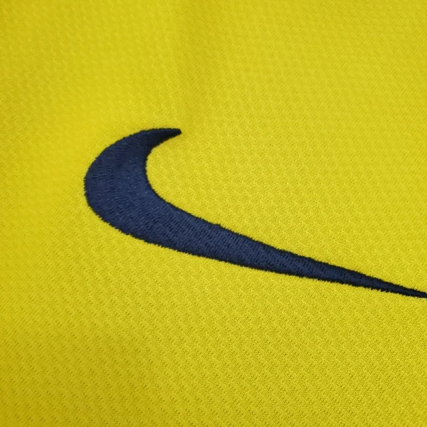 Camiseta retro FC Barcelona 2008-2009 Amarillo logo