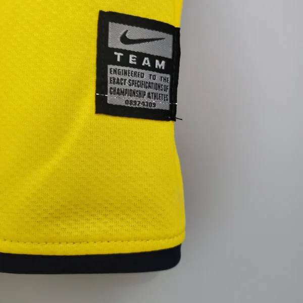 Camiseta retro FC Barcelona 2008-2009 Amarillo original