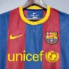 Camiseta retro FC Barcelona 2010-2011 Messi cuello