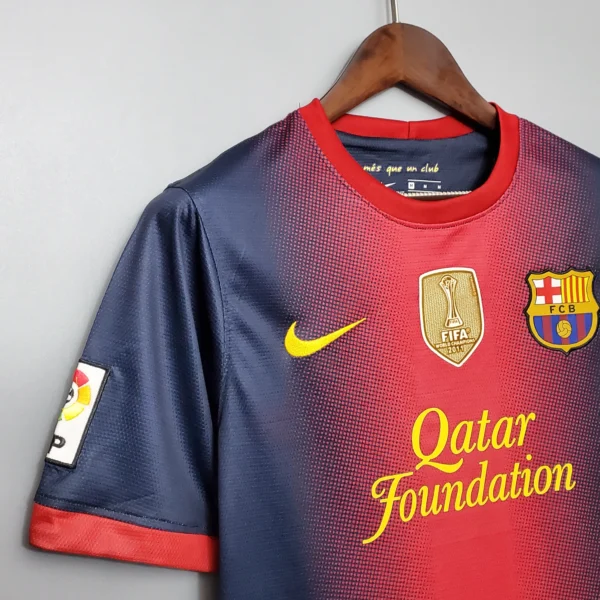 Camiseta retro FC Barcelona 2012-2013 lateral
