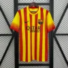 Camiseta retro FC Barcelona 2013-2014 amarillo-rojo
