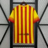 Camiseta retro FC Barcelona 2013-2014 amarillo-rojo dorsal