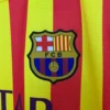 Camiseta retro FC Barcelona 2013-2014 amarillo-rojo escudo
