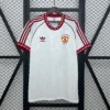 Camiseta retro Manchester United 1991 Blanca