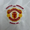 Camiseta retro Manchester United 1991 Blanca escudo