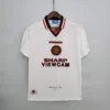 Camiseta retro Manchester United 1996-1997 blanca
