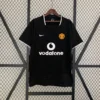 Camiseta retro Manchester United 2003-2004 Negra