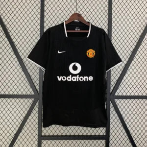 Camiseta retro Manchester United 2003-2004 Negra