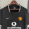 Camiseta retro Manchester United 2003-2004 Negra cuello