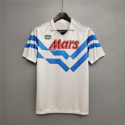 Camiseta retro Napoli blanca 1988-1989