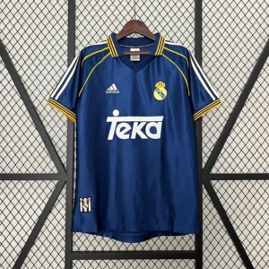 Camiseta retro Real Madrid 1998-2000 Azul