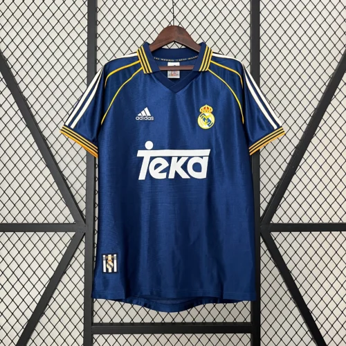 Camiseta retro Real Madrid 1998-2000 Azul