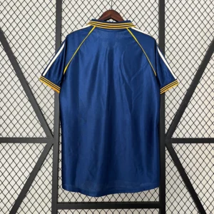 Camiseta retro Real Madrid 1998-2000 Azul dorsal