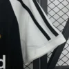 Camiseta retro Real Madrid 2001-2002 Negro manga