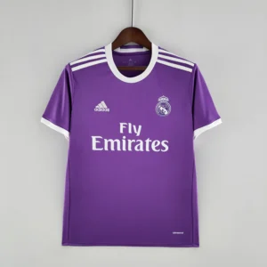 Camiseta retro Real Madrid 2016-2017 Morado